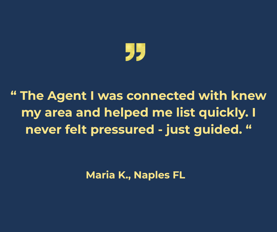 Review of Realty Launcher from satisfied client who sold their home in Naples, FL